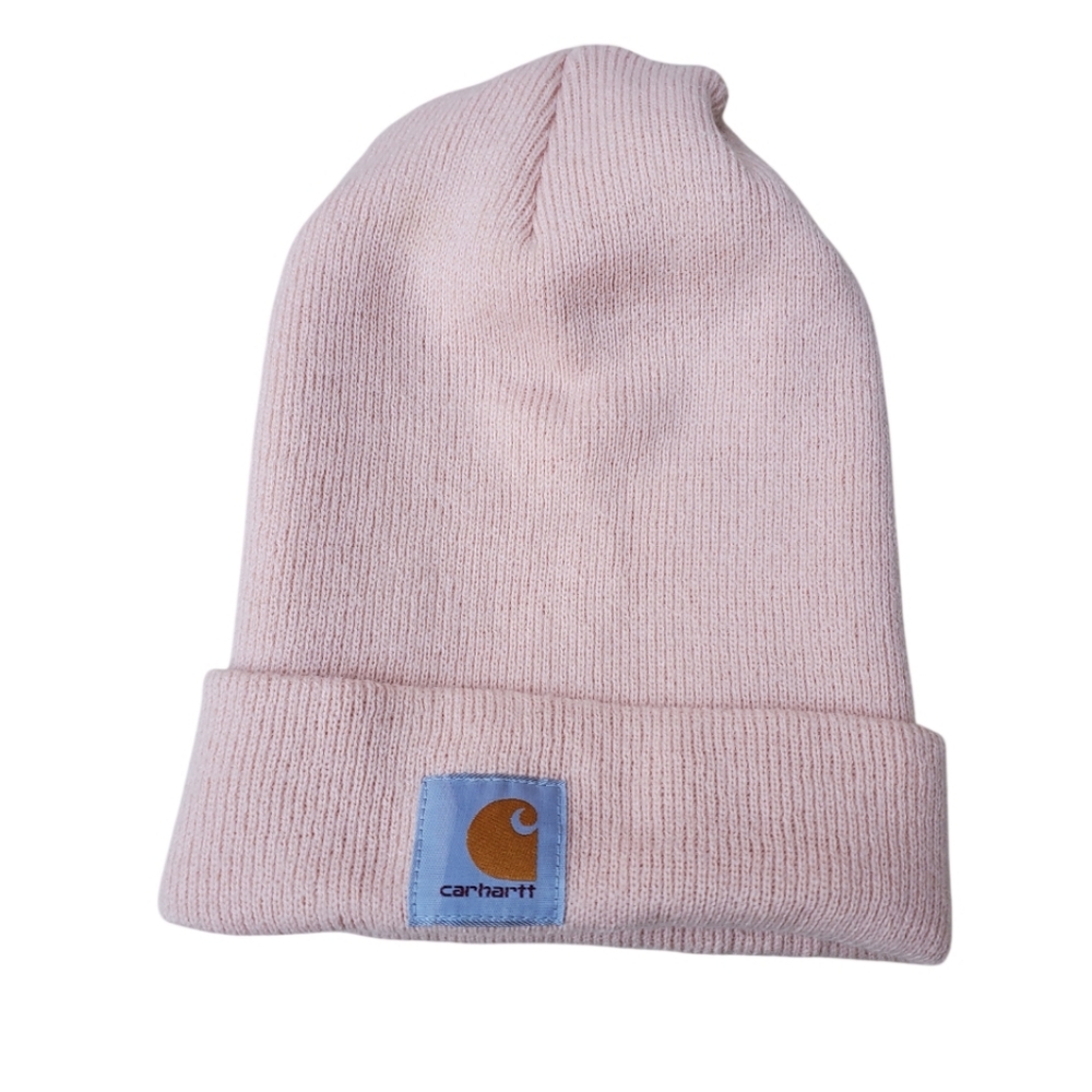 Carhartt Peach Color Knit Beanie Hat